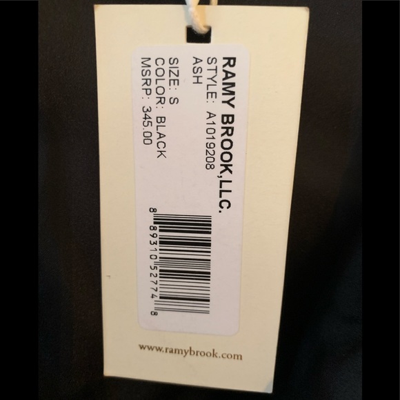 Ramy Brook Black Sequined Top - Picture 7 of 8